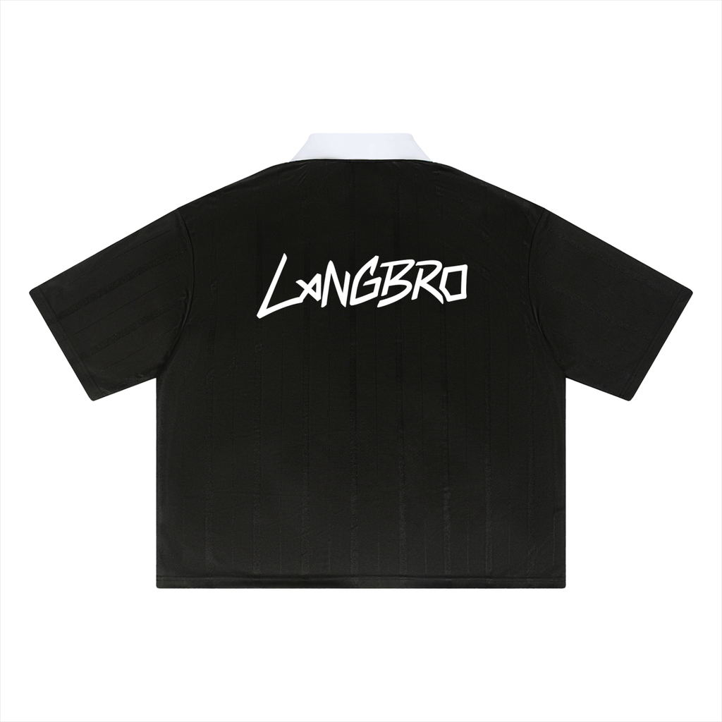 Unisex Striped Boxy Soccer Jersey