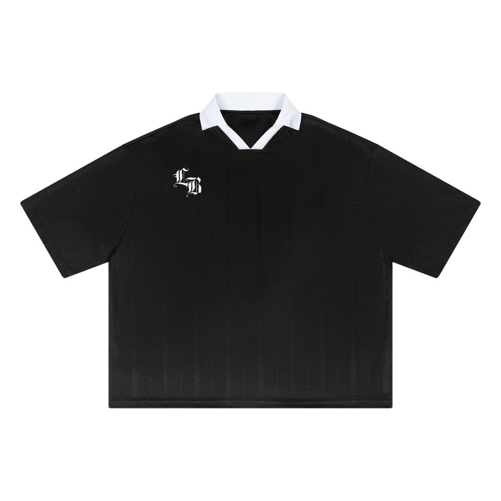 Unisex Striped Boxy Soccer Jersey